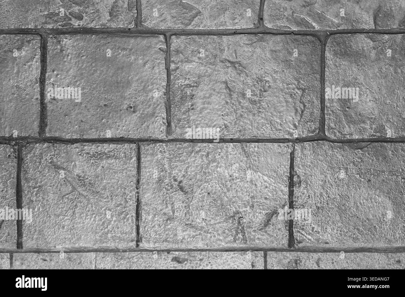 Fond de mur en béton, texture floue noire et blanche Banque D'Images