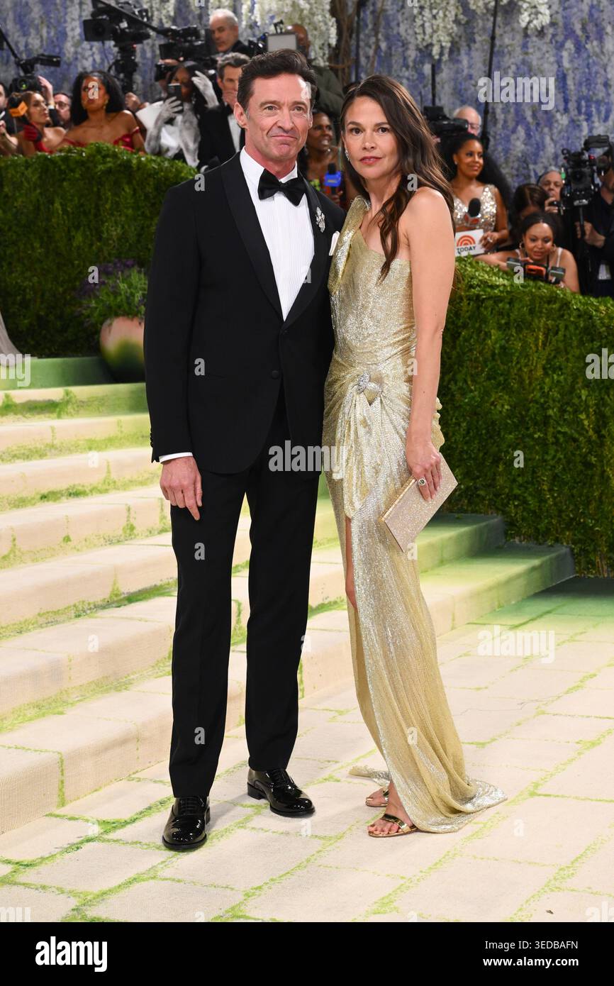 New York, États-Unis. 4 mai 2026. Hugh Jackman et Sutton Foster participant au Metropolitan Museum of Art costume Institute bénéficient du Gala 2026 à New York, États-Unis. Le crédit photo devrait se lire comme suit : Matt Crossick/Empics/Alamy Live News Banque D'Images