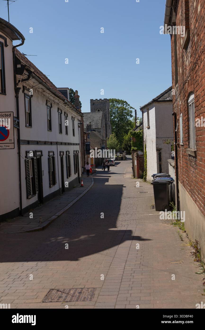 All Saints Road, Newmarket, Suffolk, 2026 Banque D'Images