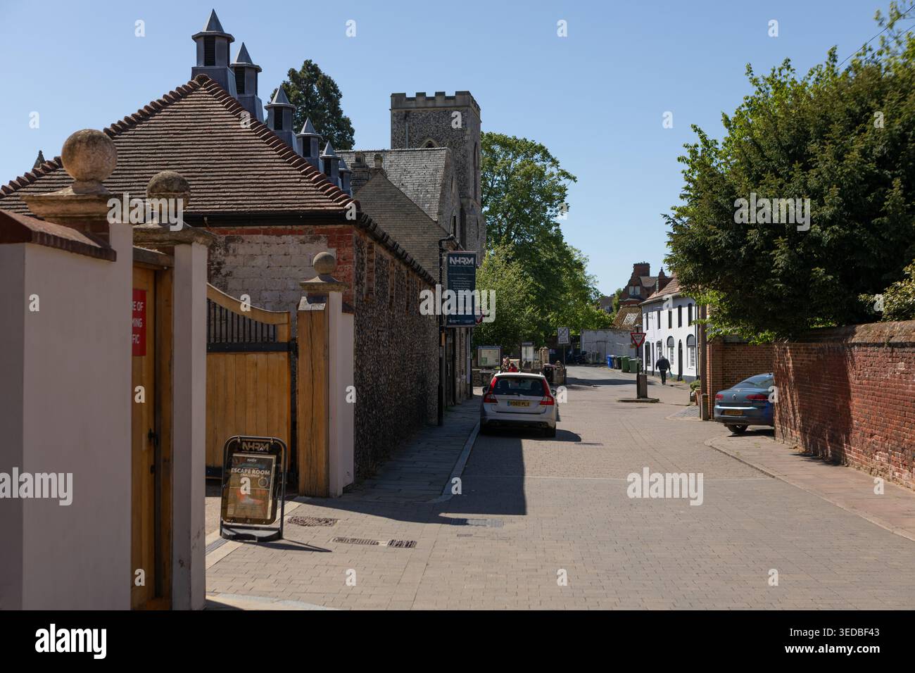 All Saints Road, Newmarket, Suffolk, 2026 Banque D'Images