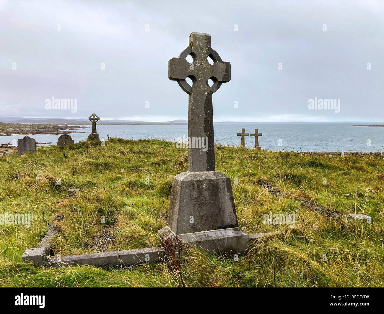 cimetière rural irlandais Banque D'Images