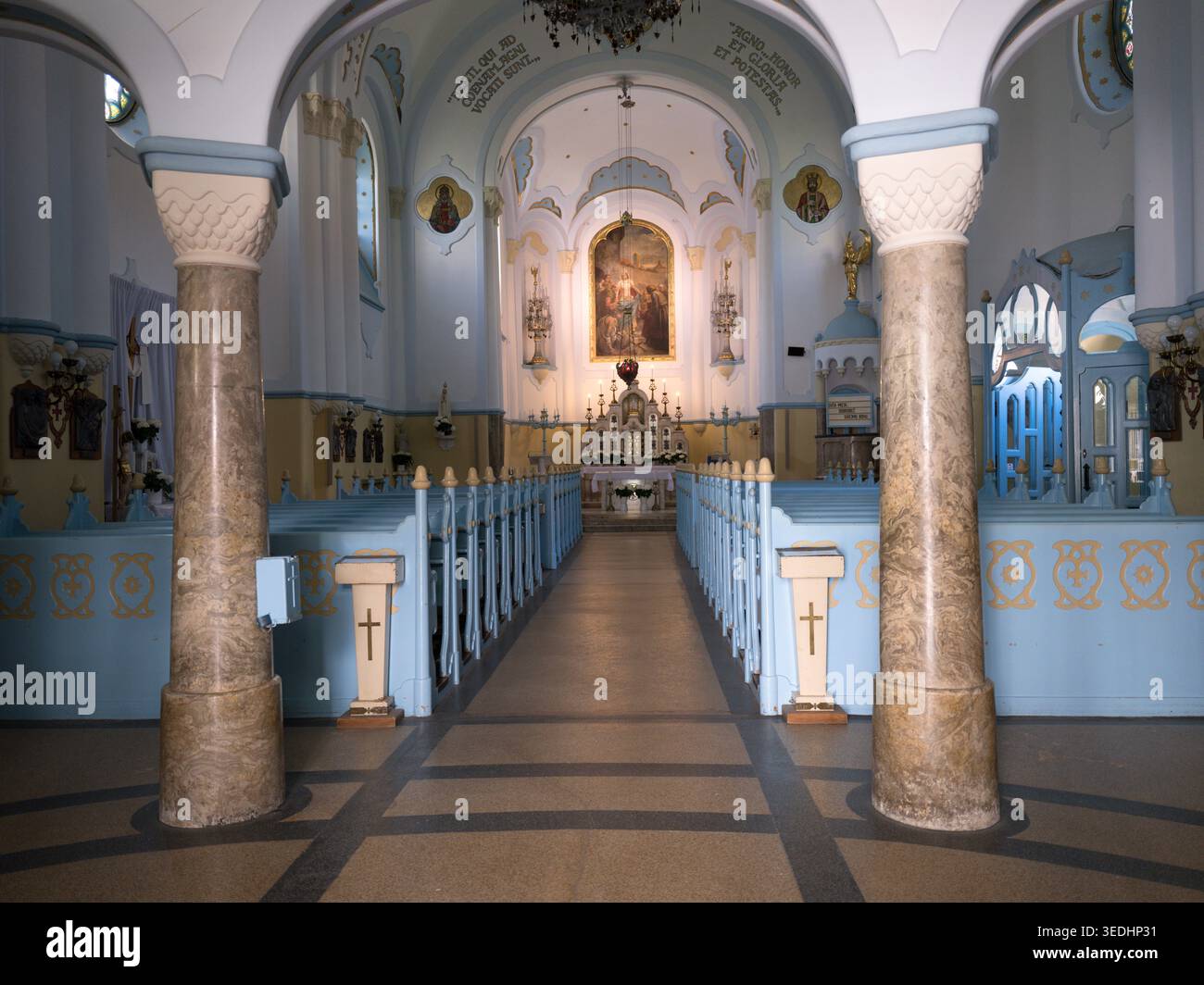 L'église bleue de Bratislava/Slovaquie Banque D'Images