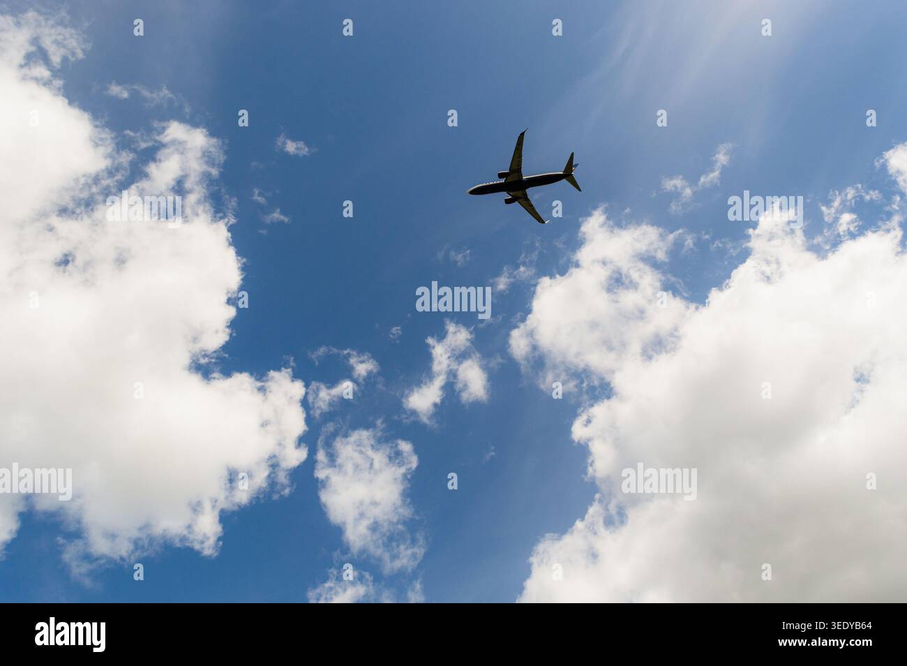 Aéroport de Birmingham zone d'observation des avions Sheldon Country Park Birmingham Royaume-Uni Banque D'Images