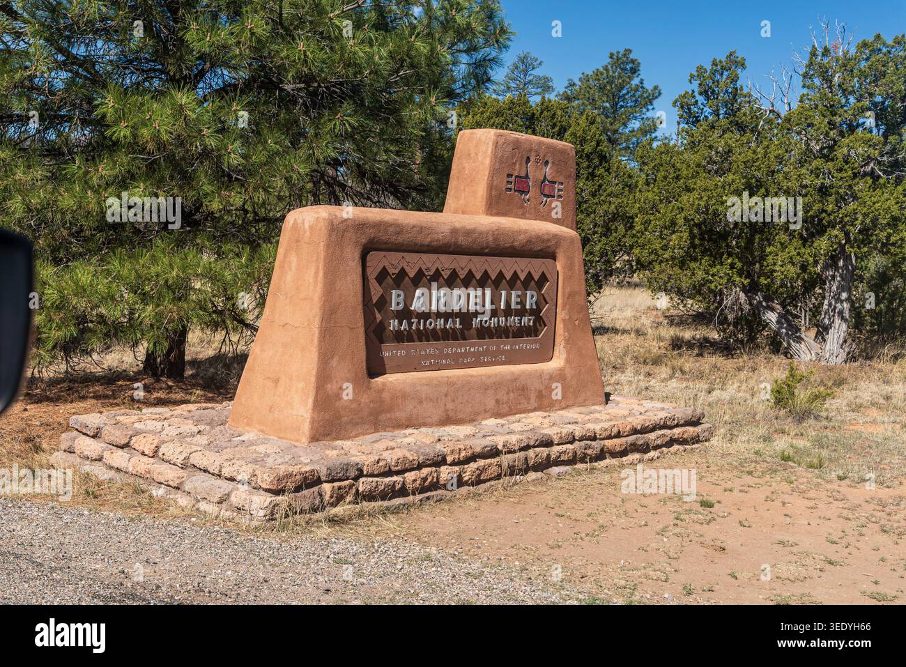 Bandelier National Monument, New Mexico, USA Banque D'Images