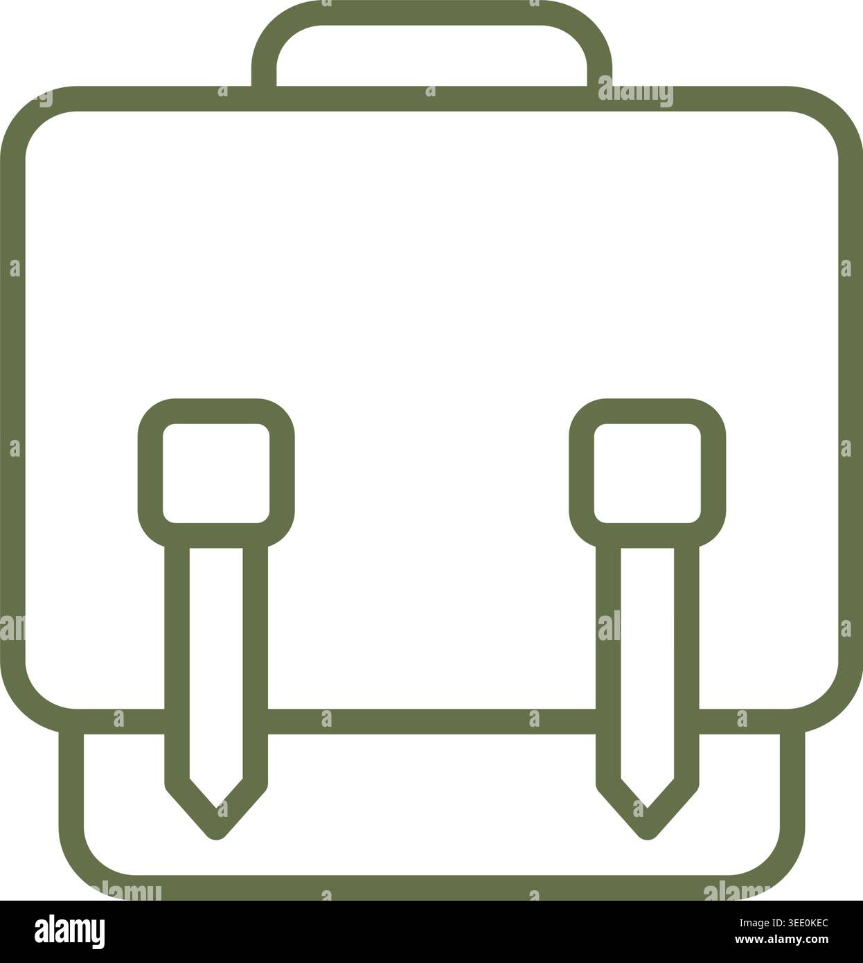 modèles de conception vectorielle de sac messenger concept simple et moderne Illustration de Vecteur