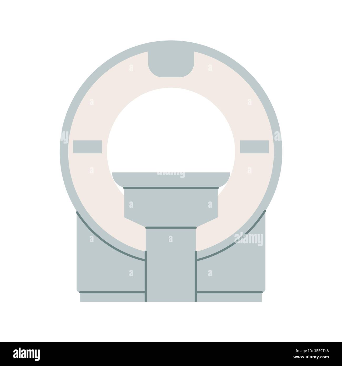 Icône de machine d'imagerie par résonance magnétique IRM - illustration vectorielle Illustration de Vecteur