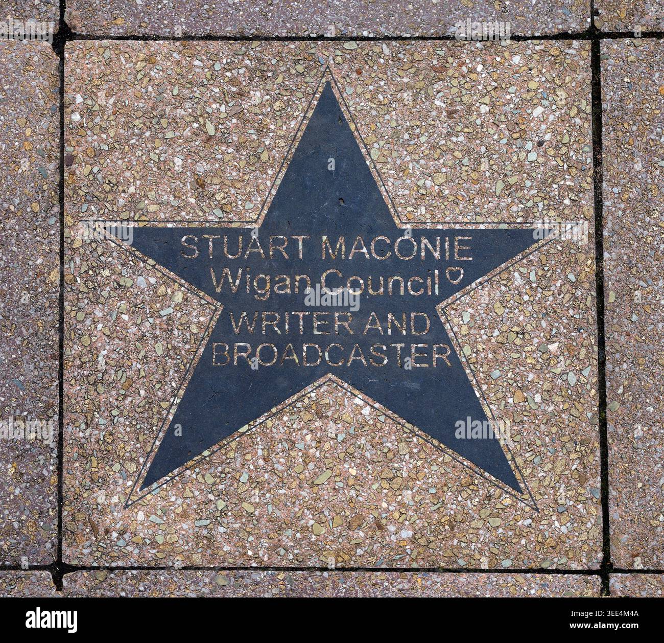 Stuart Maconie, Royaume-Uni. Banque D'Images