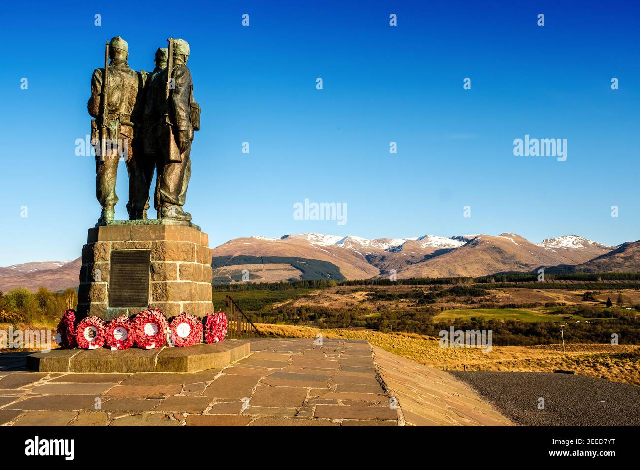 Le Commando Memorial à Spean Bridge, en Écosse Banque D'Images