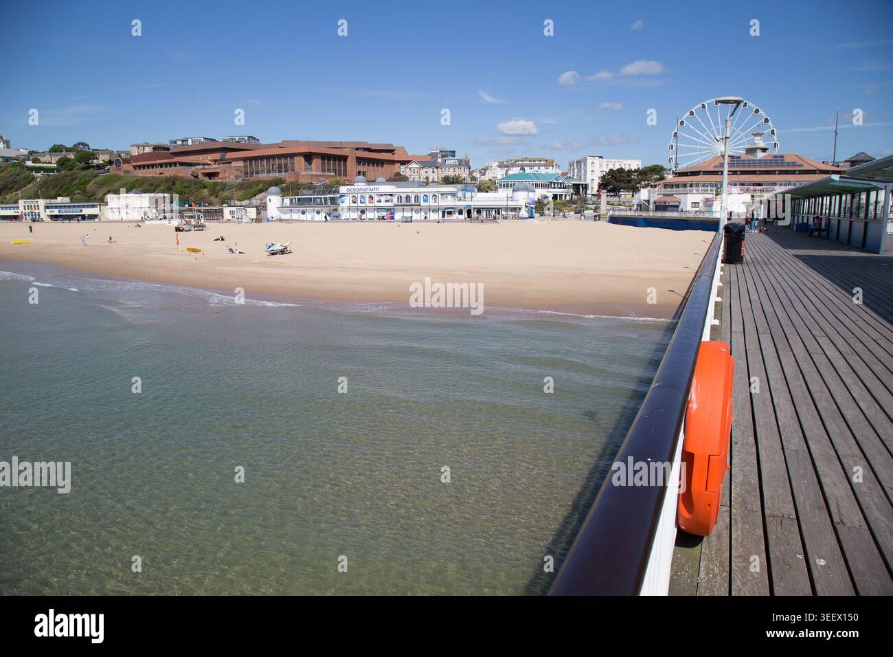 La jetée de Bournemouth Banque D'Images