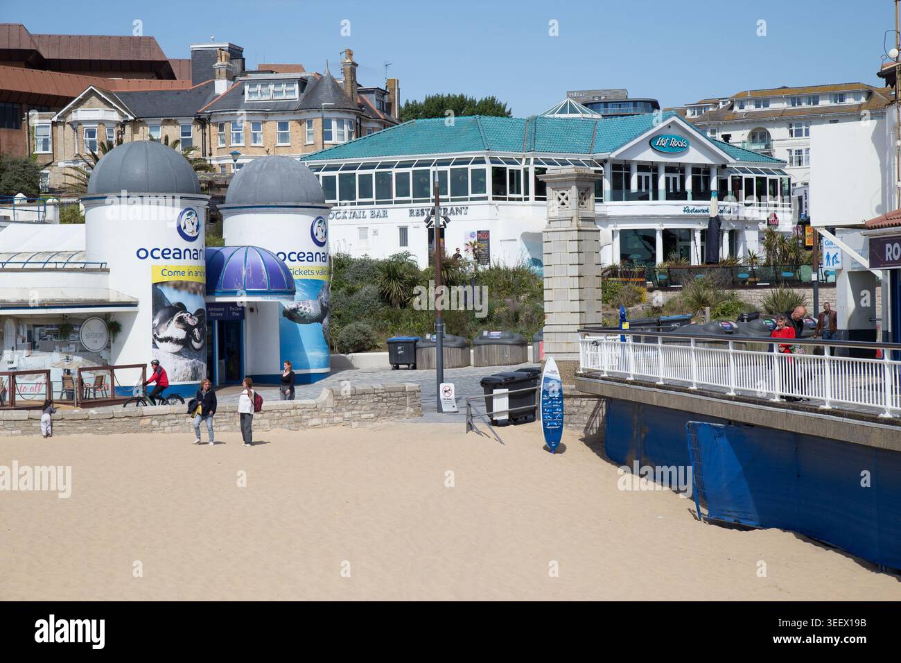 La jetée de Bournemouth Banque D'Images