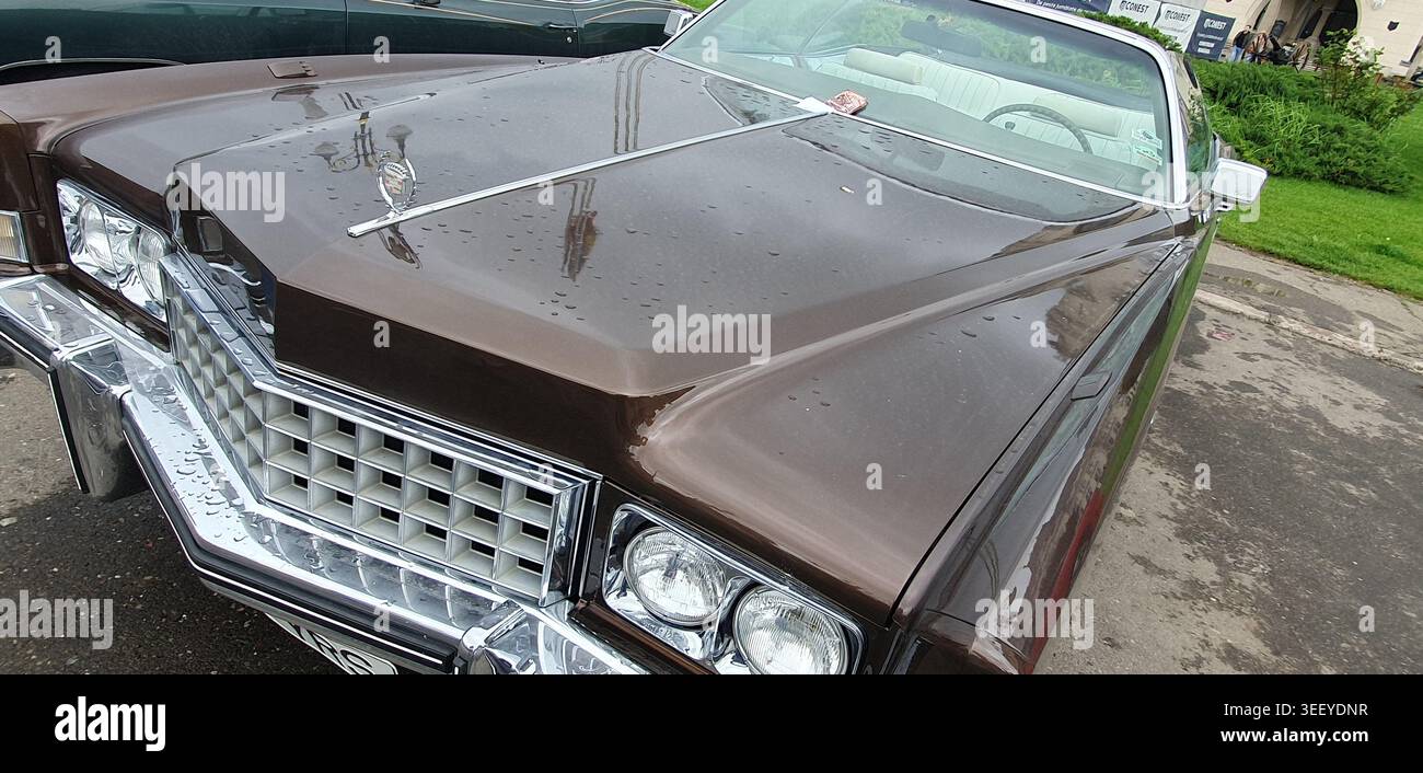 La Cadillac Eldorado était le fleuron du segment des véhicules de luxe personnels produits par General Motors entre 1952 et 2002, couvrant 12 générations. Banque D'Images