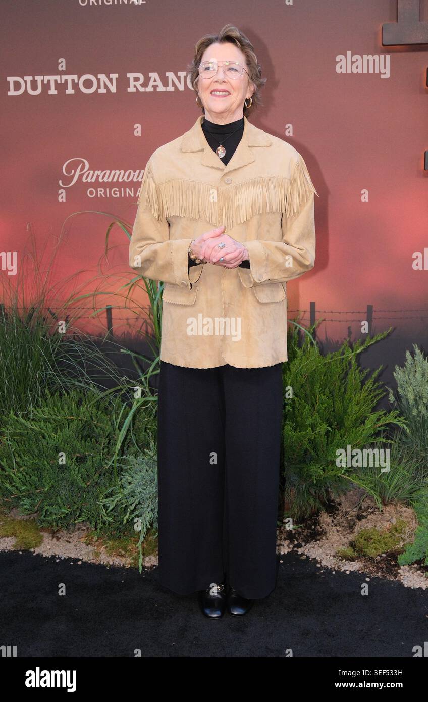 NEW YORK, NEW YORK - 12 MAI : première d'Annette Bening au 'Dutton Ranch' de Paramount+ à l'AMC Lincoln Square 13 le 12 mai 2026 à New York City crédit : Chris Rodriguez /AdMedia Banque D'Images