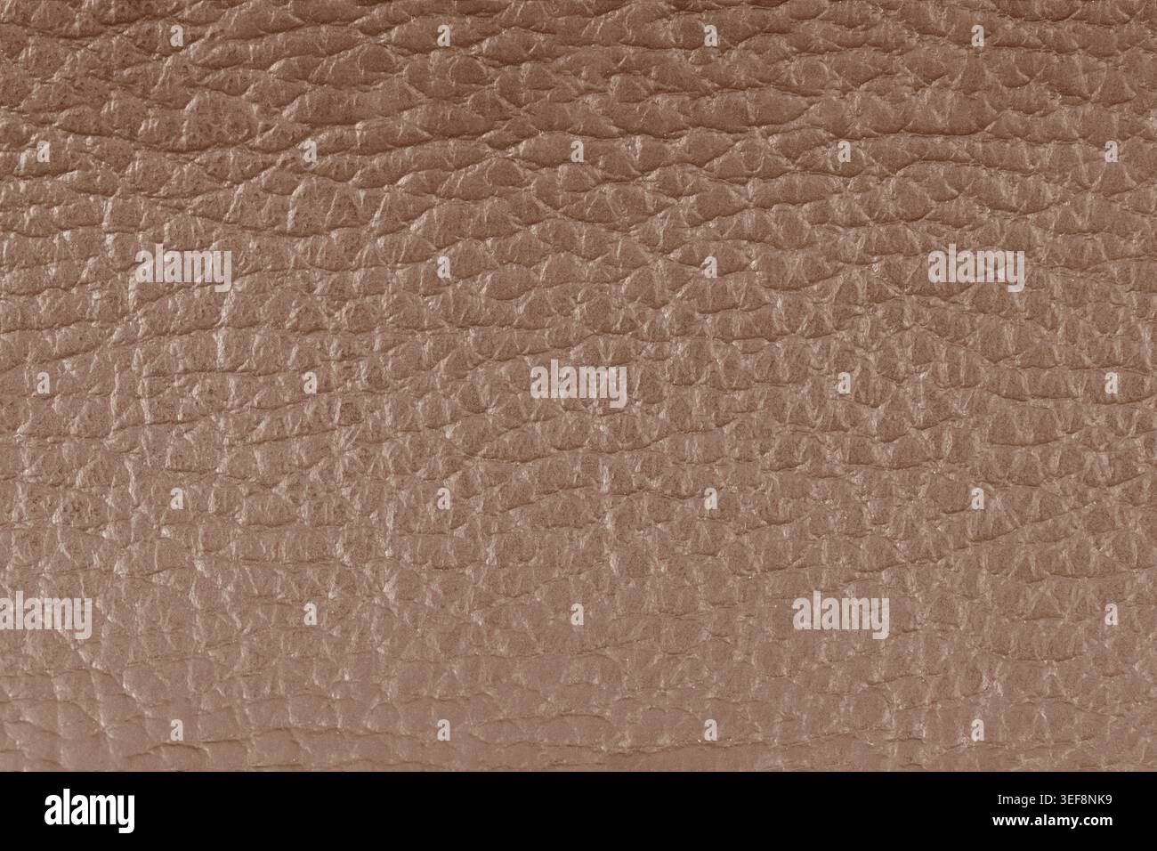 Gros plan de fond détaillé de texture de cuir brun Banque D'Images