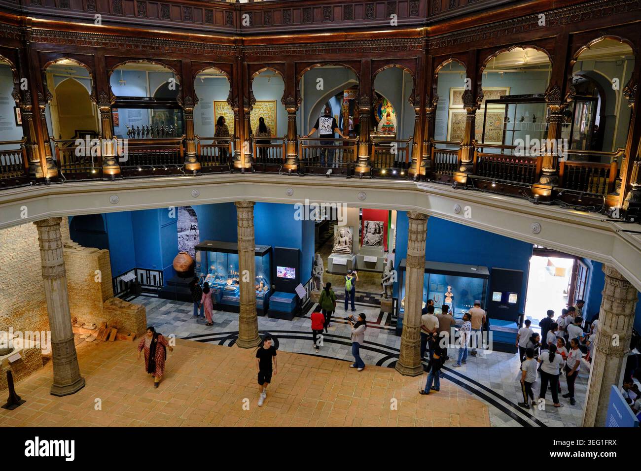 Inde, état du Maharashtra, Mumbai, district de Fort, le musée Chhatrapati Shivaji Maharaj Vastu Sangrahalaya Banque D'Images