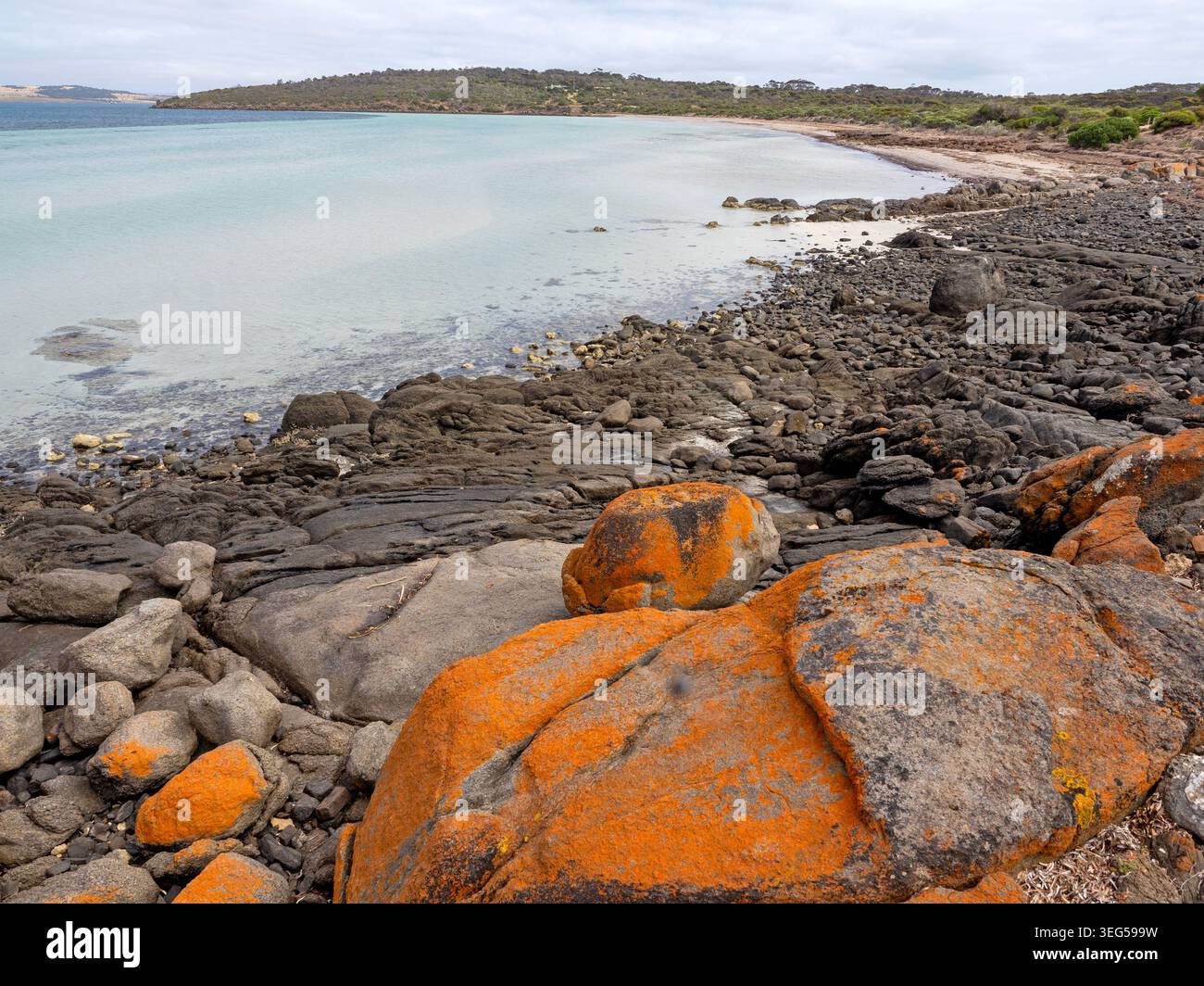 Engine point Beach, parc national de Lincoln Banque D'Images