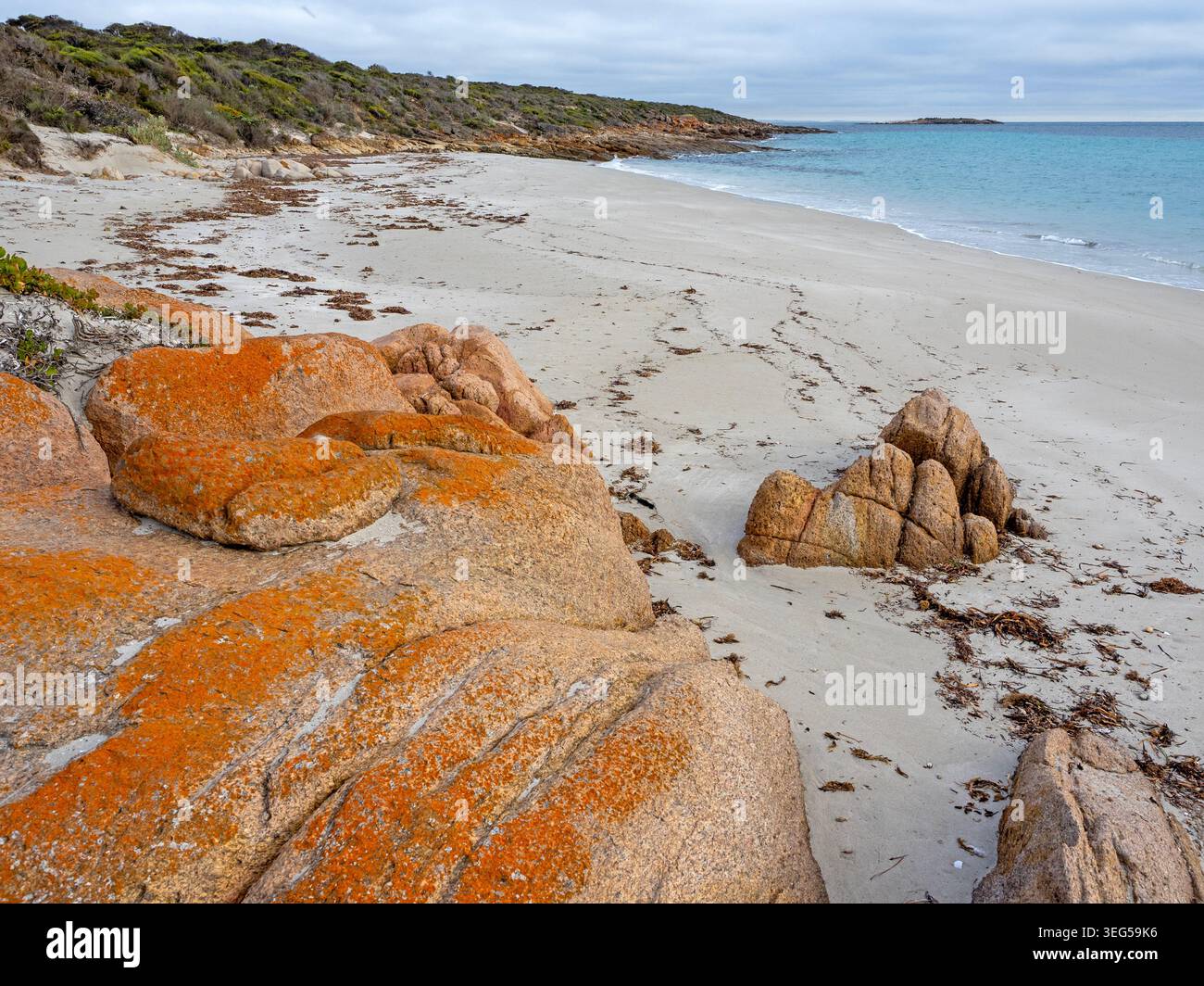 September Beach, parc national de Lincoln Banque D'Images