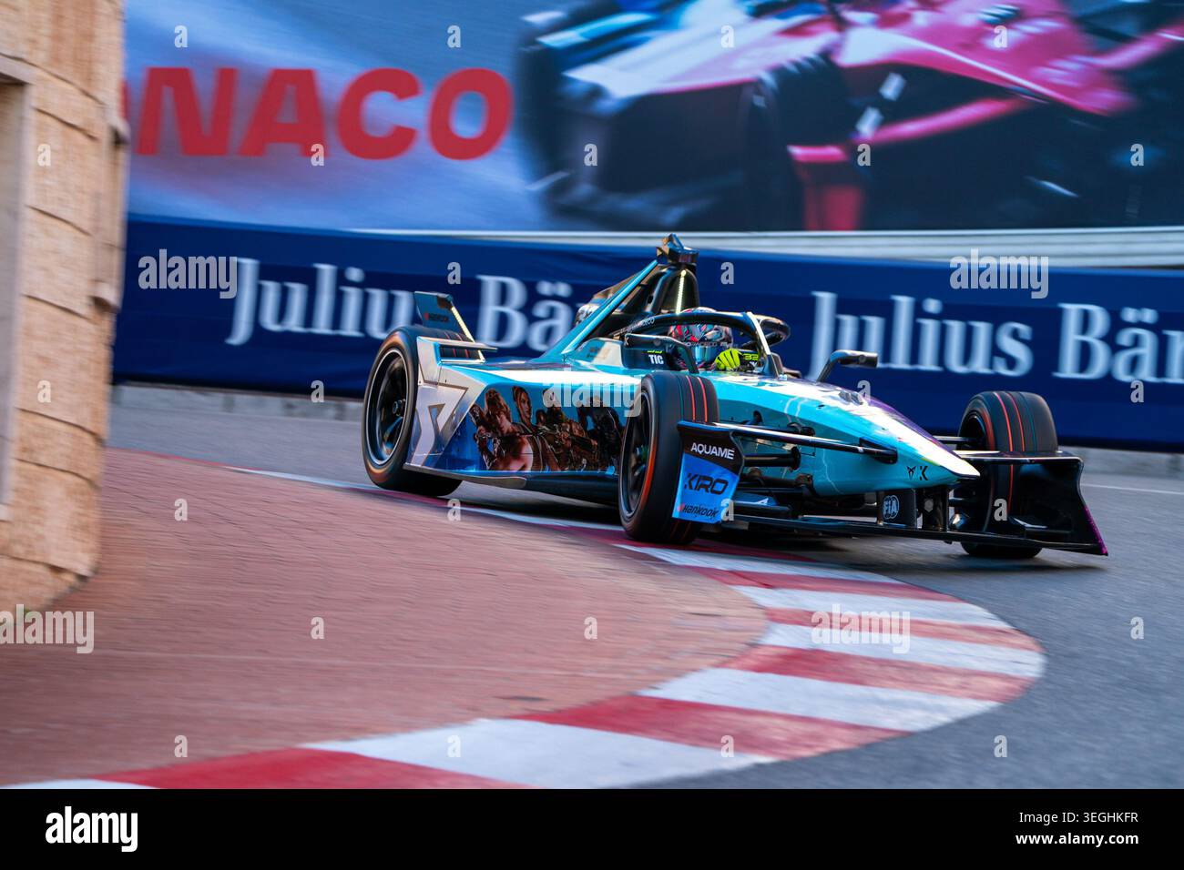 Monaco E-Prix FIA Formula E saison 12, course 9 - essais libres 2 - samedi 16 mai, Monaco Street circuit - à Monaco - #33 Dan Ticktum (GBR) - Cupr Banque D'Images