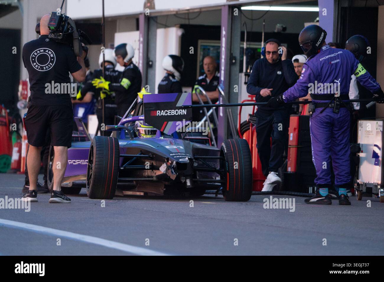 Monaco E-Prix FIA Formula E saison 12, course 9 - course-samedi 16 mai, Monaco Street circuit - à Monaco - #54 Nico Müller (SWI) - FORMULE PORSCHE Banque D'Images