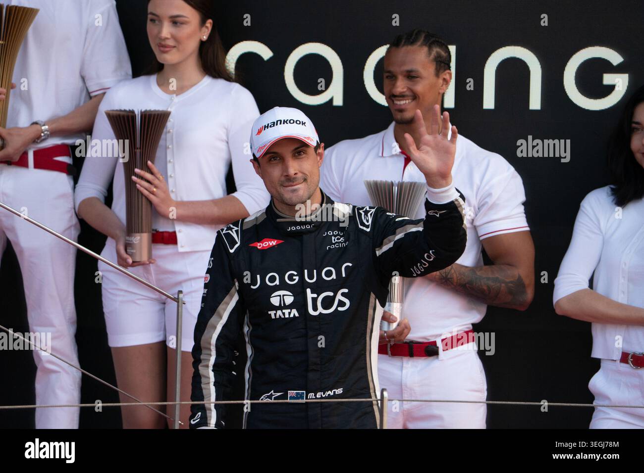 Monaco E-Prix FIA Formula E saison 12, course 9 - course-samedi 16 mai, Monaco Street circuit - à Monaco - #9 Mitch Evans (NZL) - Jaguar TCS Racing Banque D'Images
