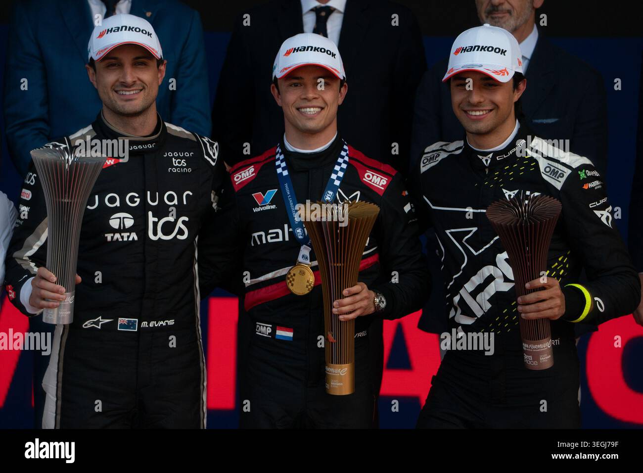 Monaco E-Prix FIA Formula E saison 12, course 9 - course-samedi 16 mai, Monaco Street circuit - à Monaco - #9 Mitch Evans (NZL) - Jaguar TCS Racing Banque D'Images