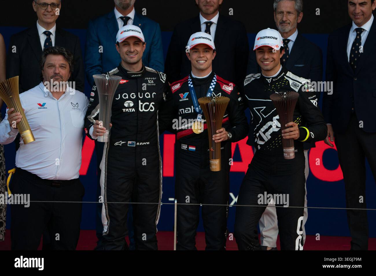 Monaco E-Prix FIA Formula E saison 12, course 9 - course-samedi 16 mai, Monaco Street circuit - à Monaco - #9 Mitch Evans (NZL) - Jaguar TCS Racing Banque D'Images
