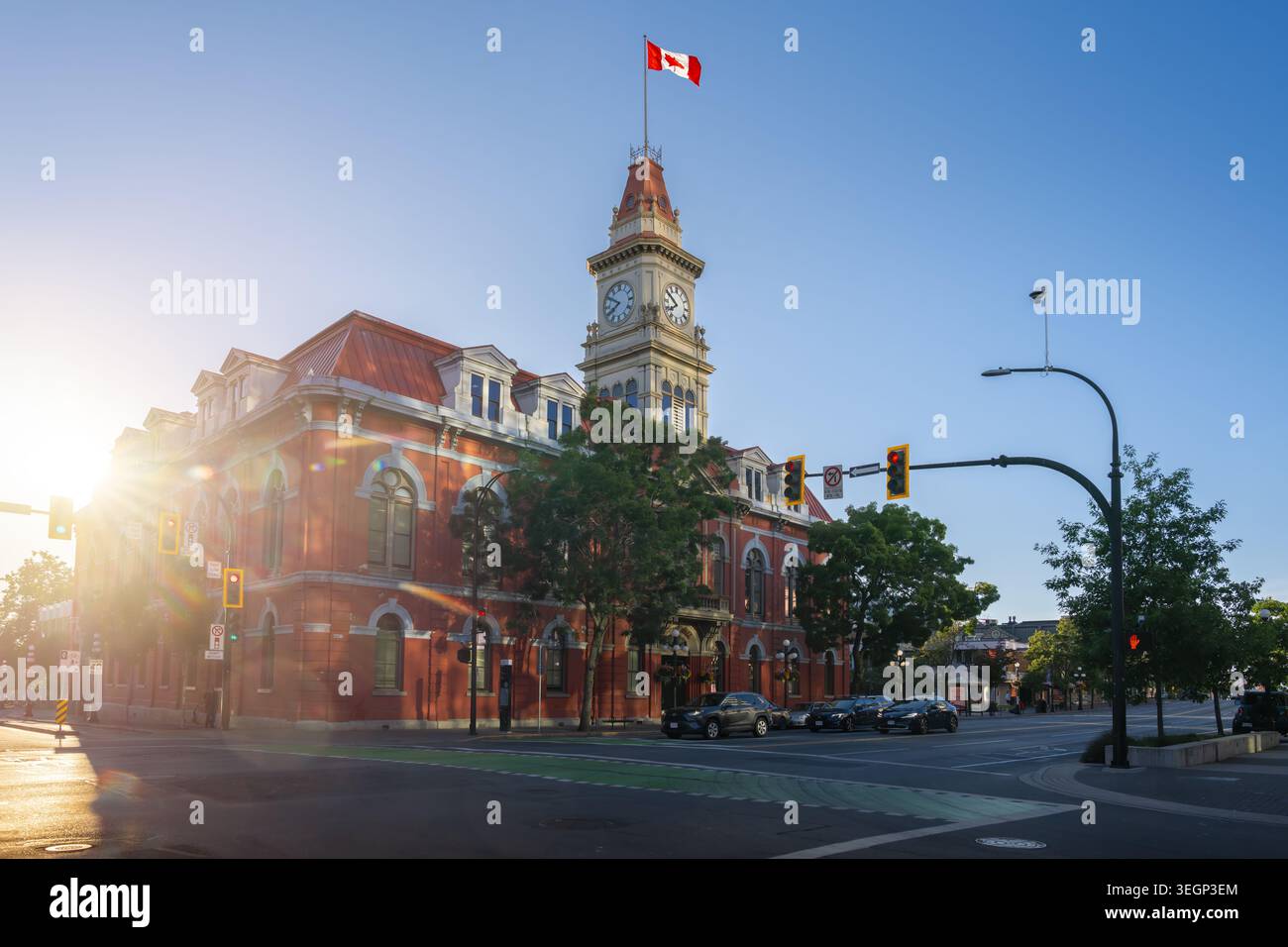 Hôtel de ville de Victoria - Victoria, C.-B., Canada Banque D'Images