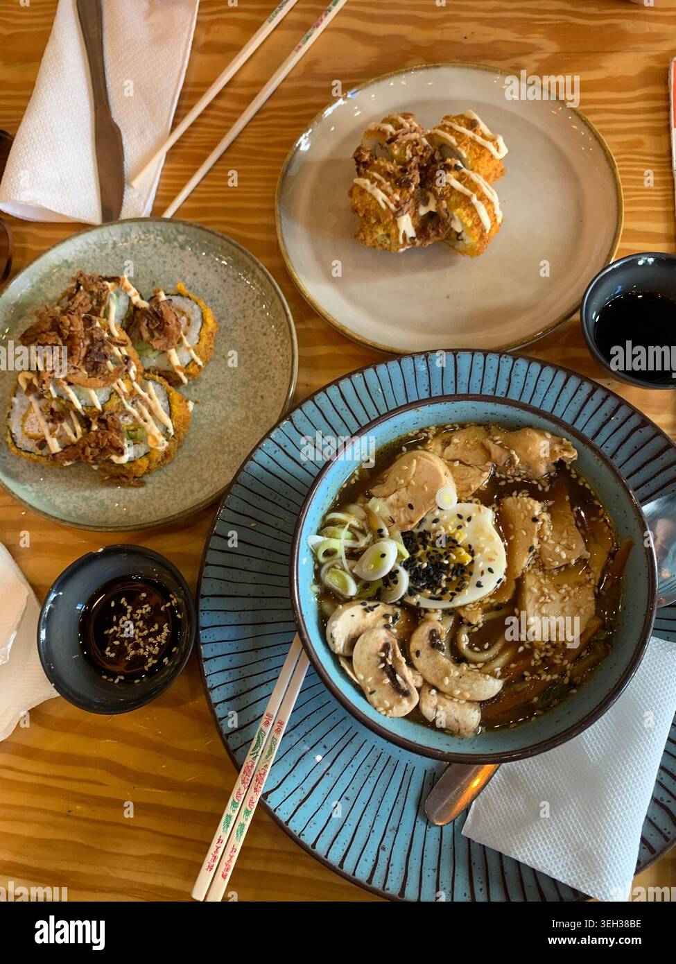 SUSHI - Image de stock capturée avec un smartphone