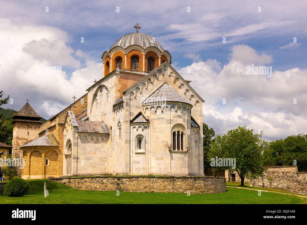 Monastère orthodoxe Studenica Banque D'Images