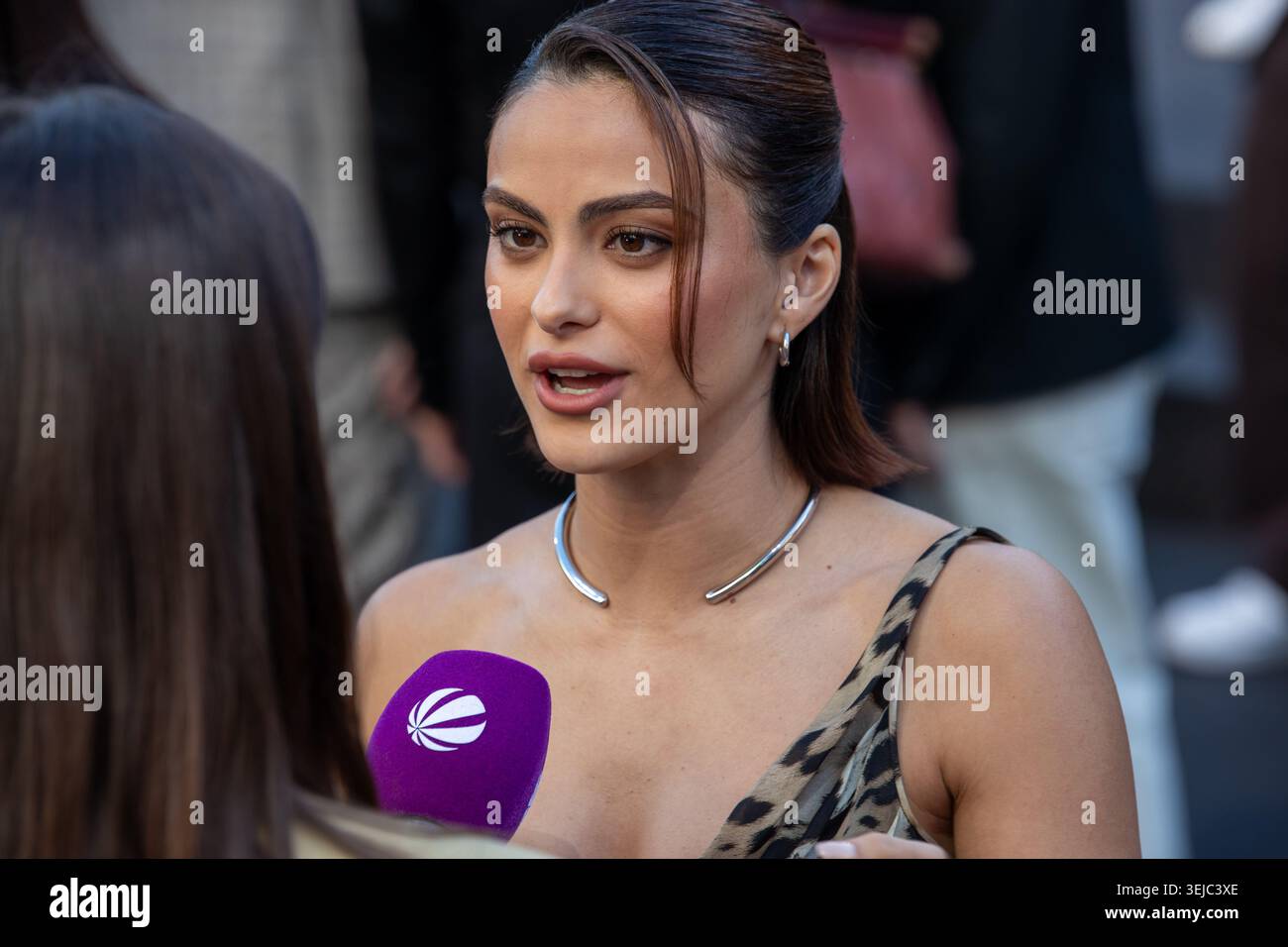 Camila Mendes assiste à la création allemande DES MAÎTRES DE L'UNIVERS, Uber Platz, 28.5.26 Banque D'Images