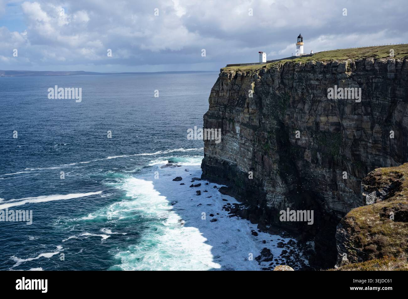 NC500 Duncansby Head & Stacks Banque D'Images