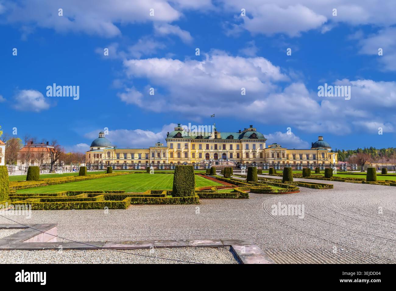 Château de Drottningholm, Stockholm, Suède Banque D'Images