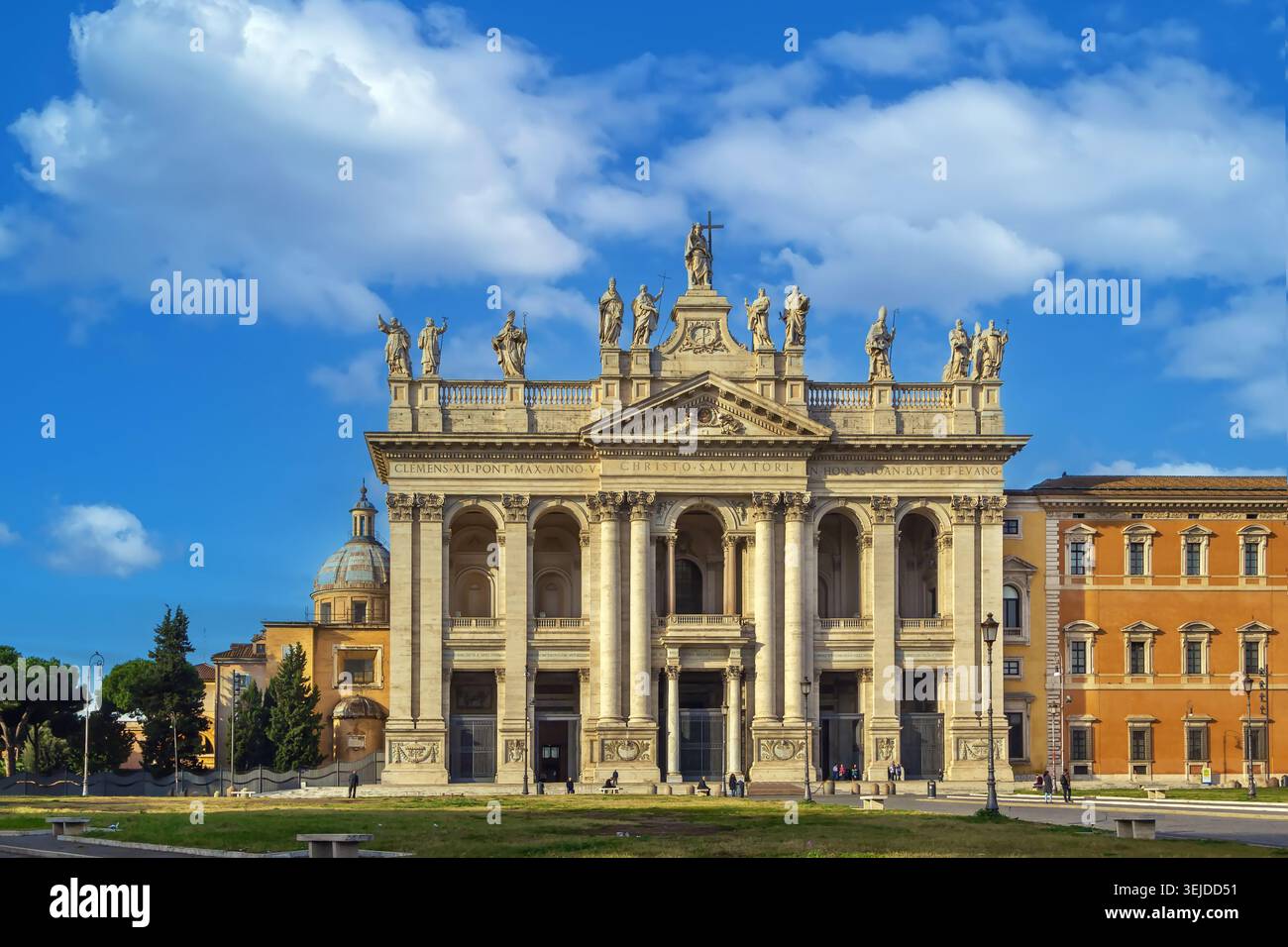 Basilique Saint-Jean-Latran, Rome, Italie Banque D'Images