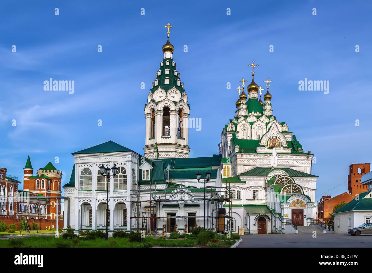 Église de la Sainte Trinité, Yoshkar-Ola, Russie Banque D'Images