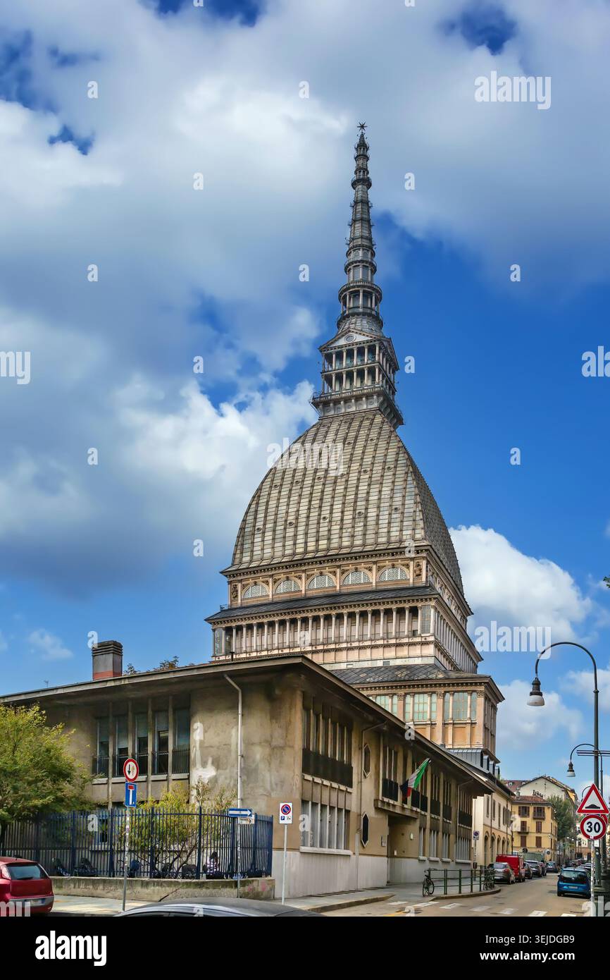 Mole Antonelliana, Turin, Italie Banque D'Images