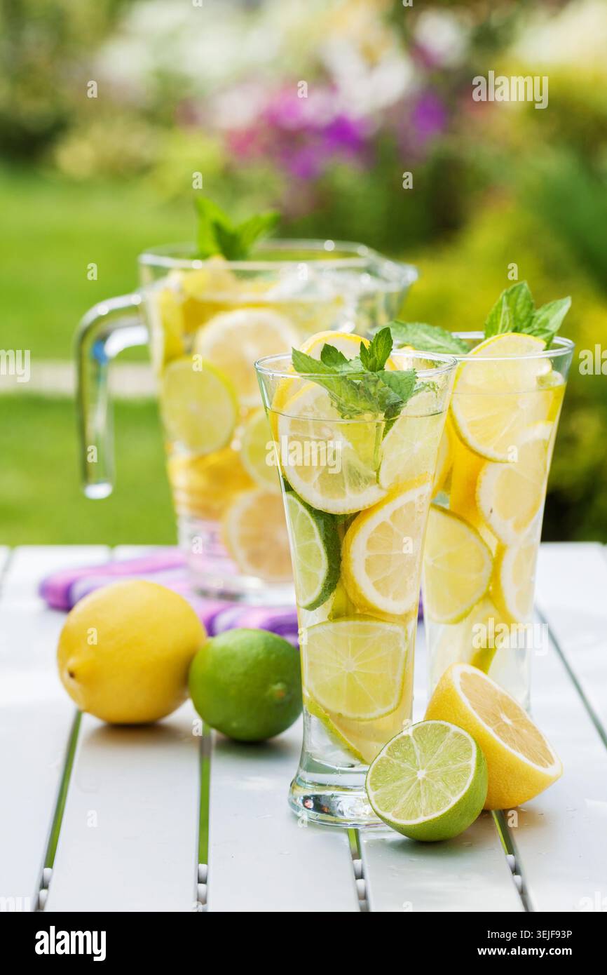 Limonade fait maison Banque D'Images