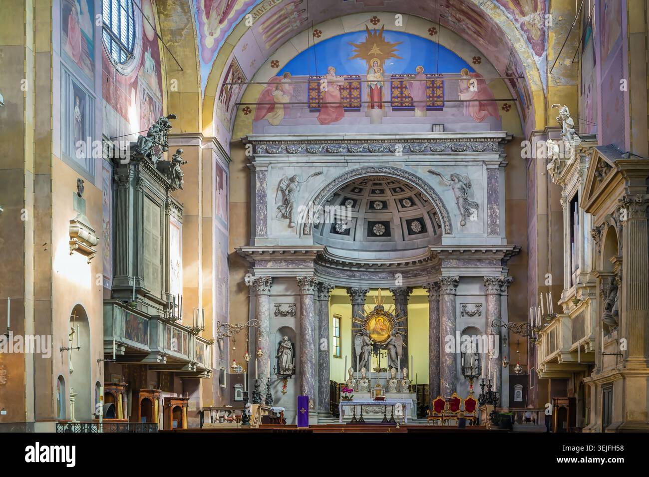 Basilica del Carmine, Padoue, Italie Banque D'Images