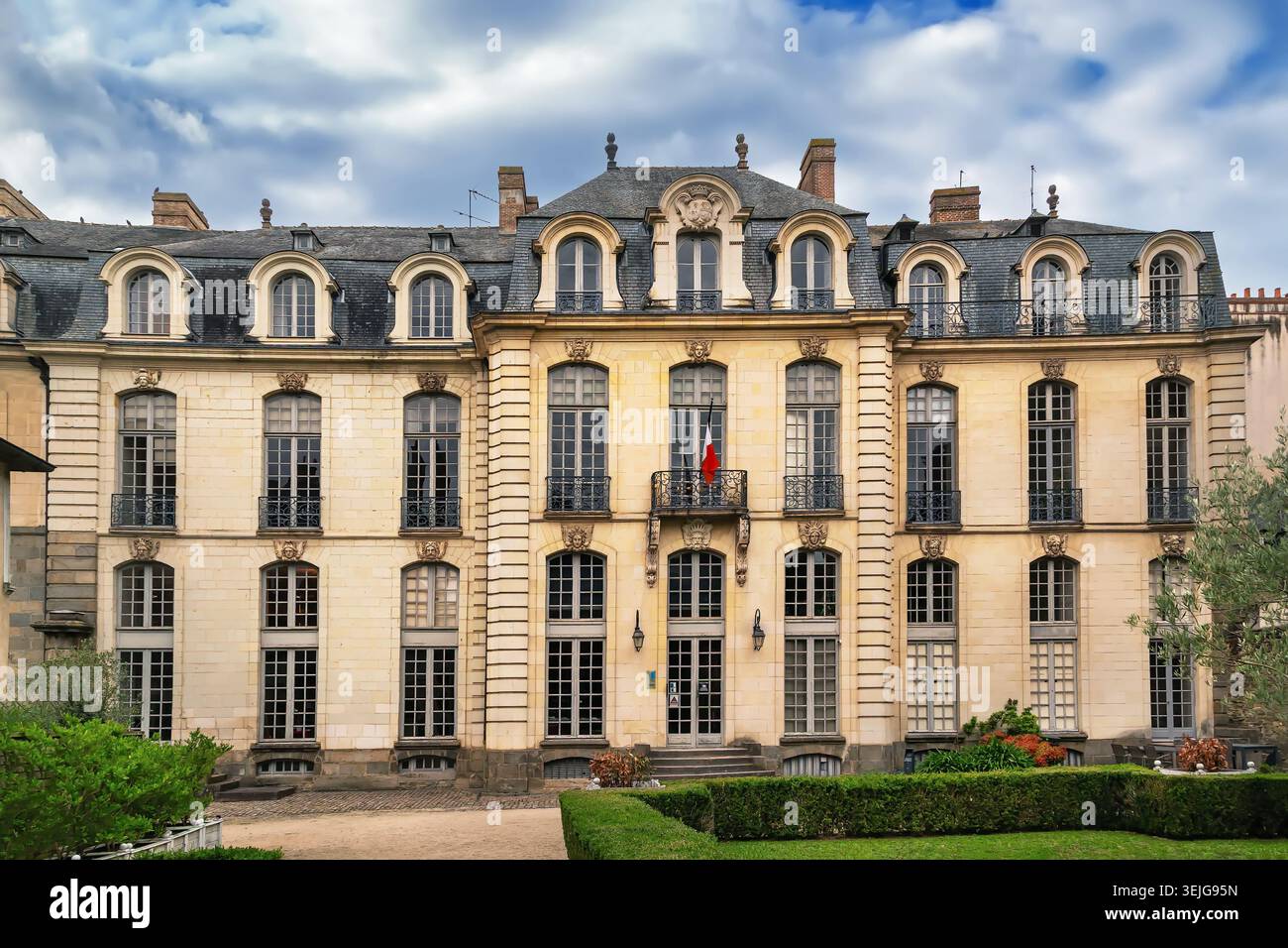 Hôtel de Blossac à Rennes, France Banque D'Images