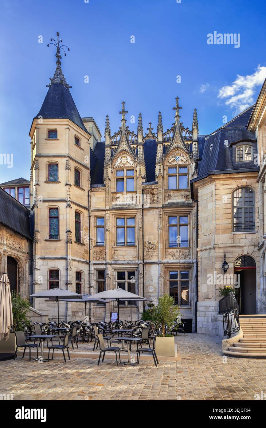 Bourgtheroulde Mansion à Rouen, France Banque D'Images