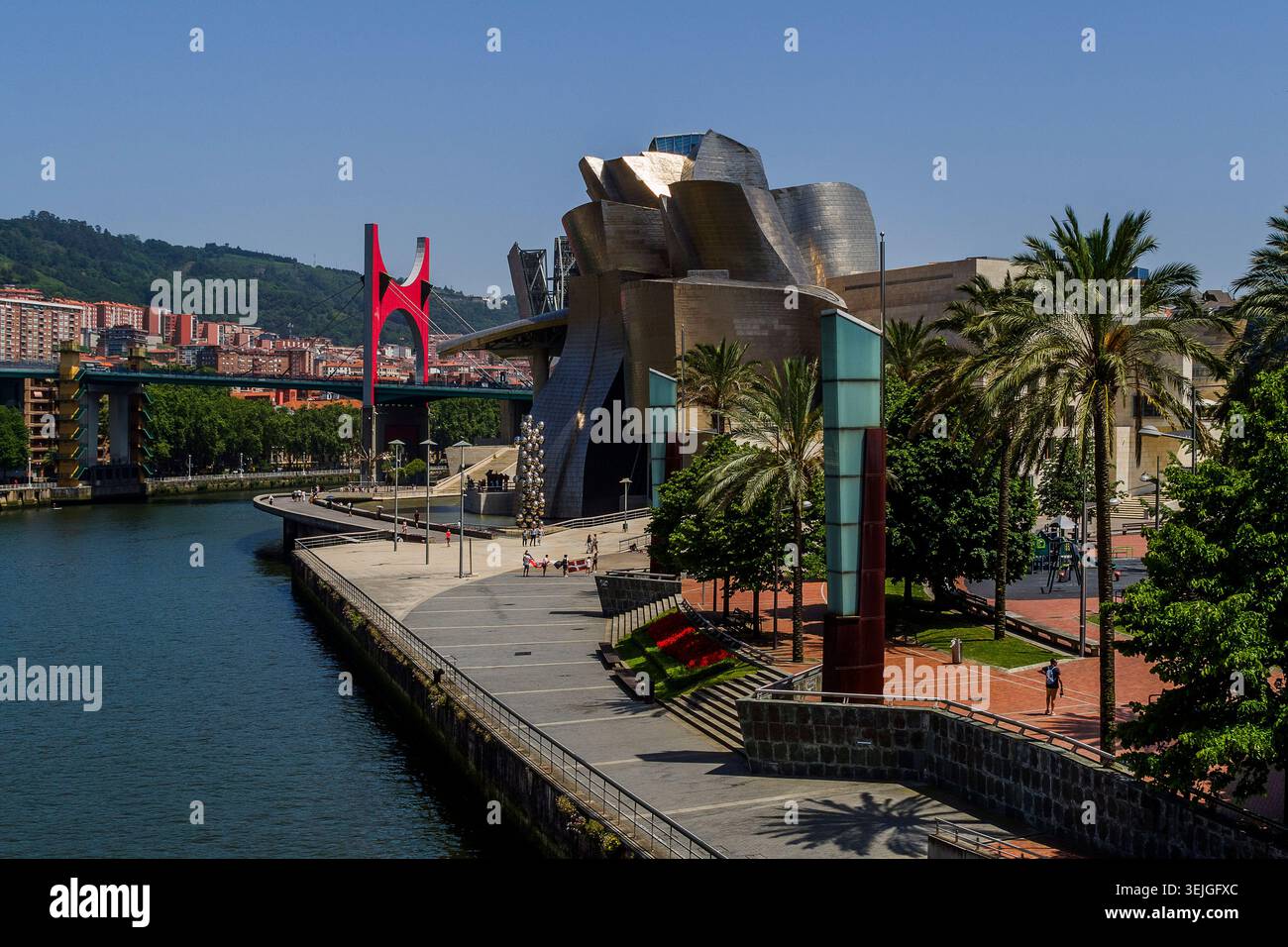 Espagne - Bilbao, Musée Guggenheim Banque D'Images