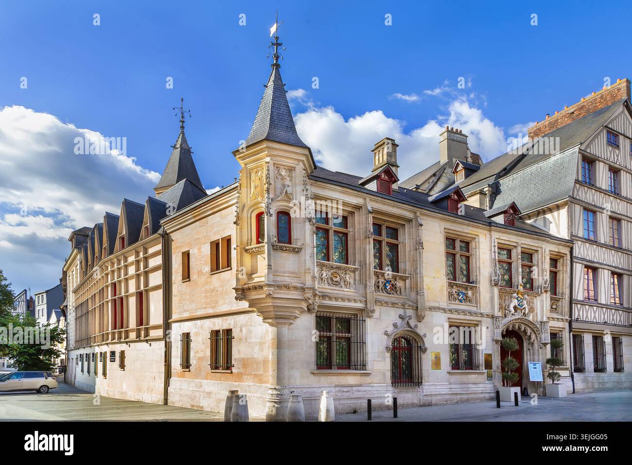 Bourgtheroulde Mansion à Rouen, France Banque D'Images