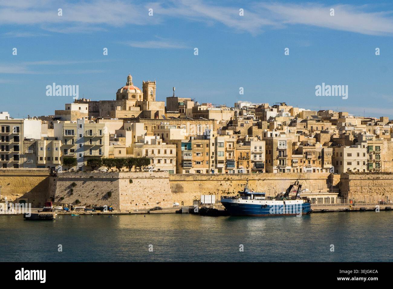 Malte - Valette, péninsule de Senglea Banque D'Images