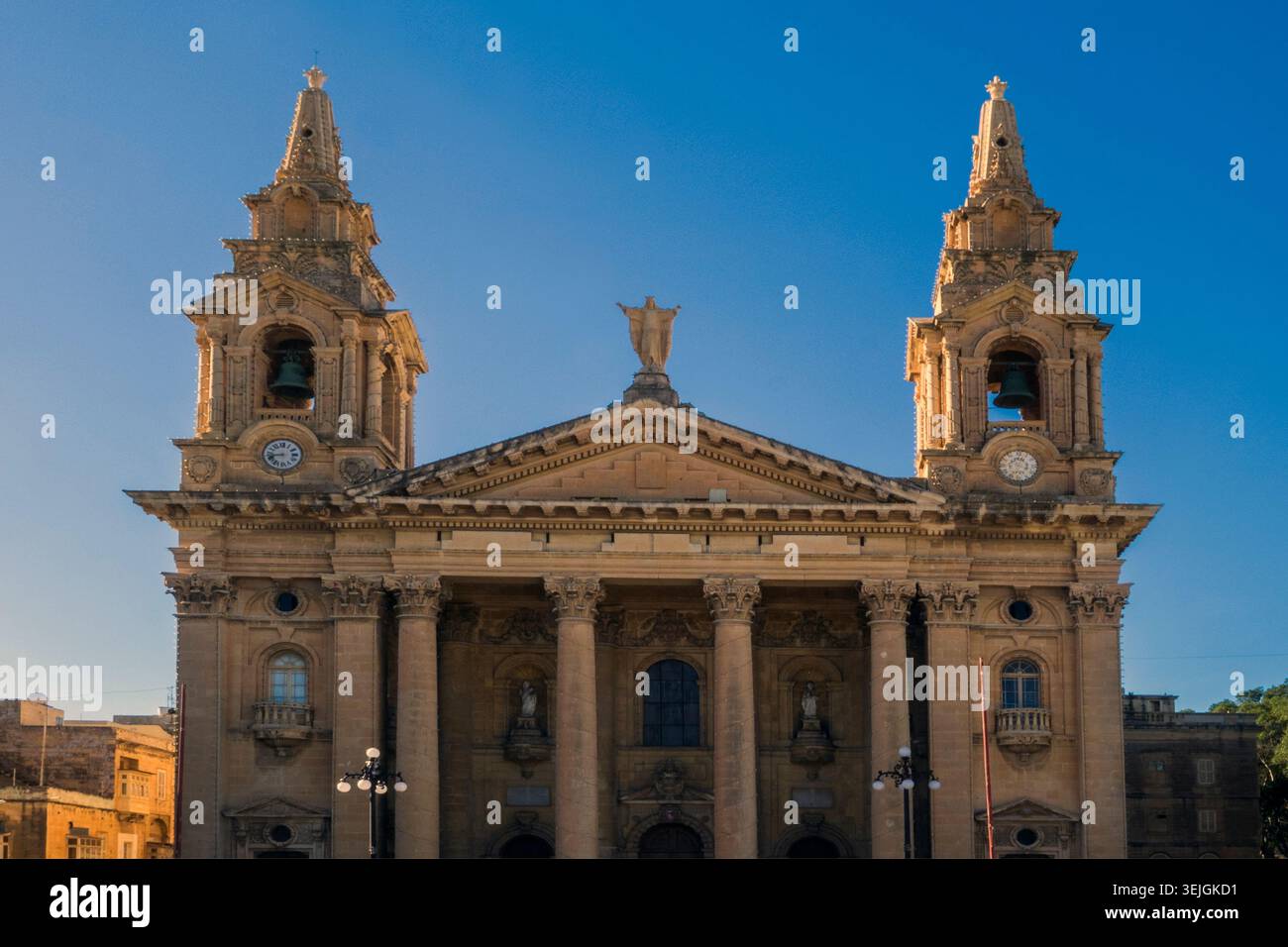 Malte - la Valette, église de composé Publius Banque D'Images
