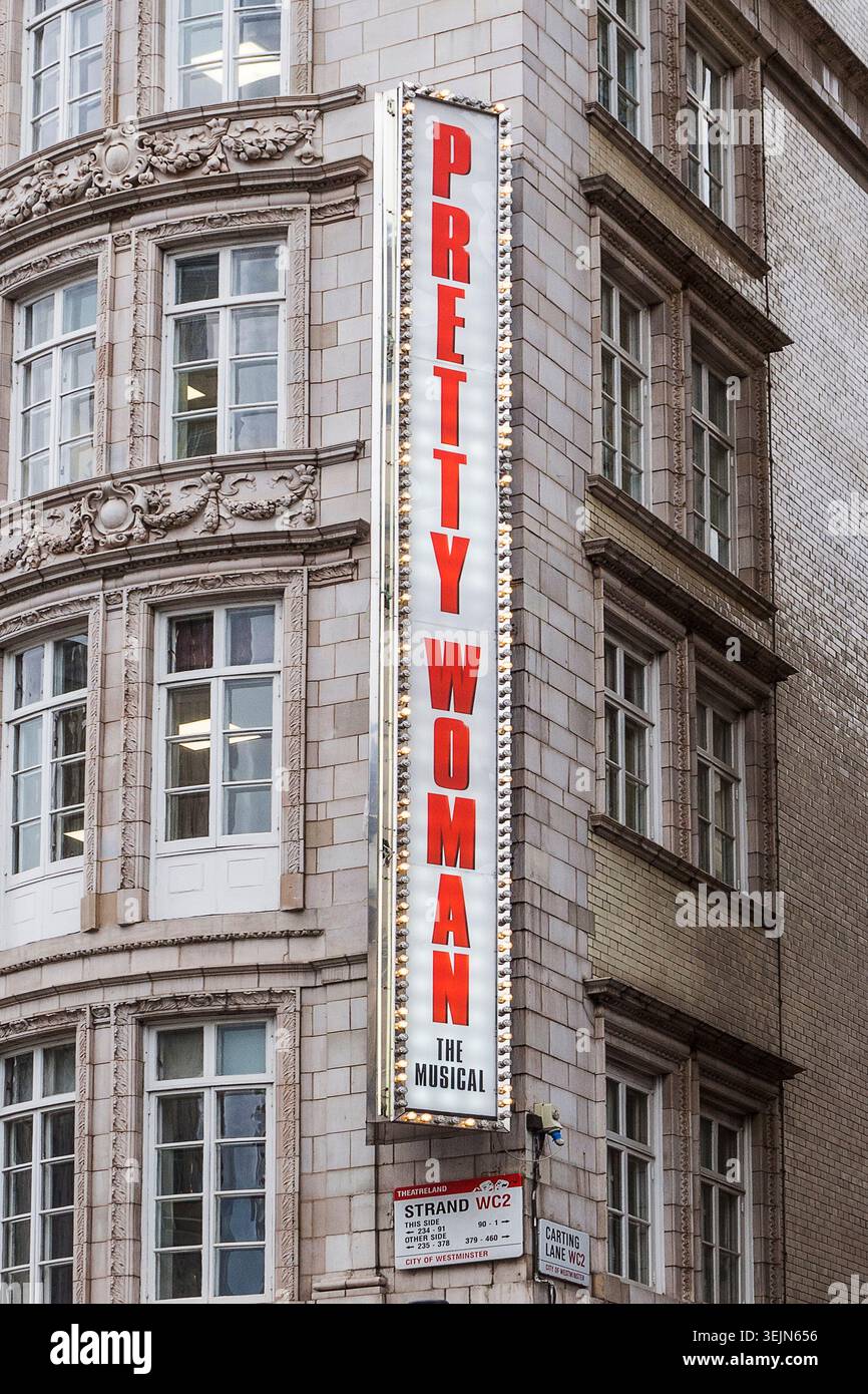 Royaume-Uni - Londres, musical Pretty Woman au Savoy Hotel Banque D'Images