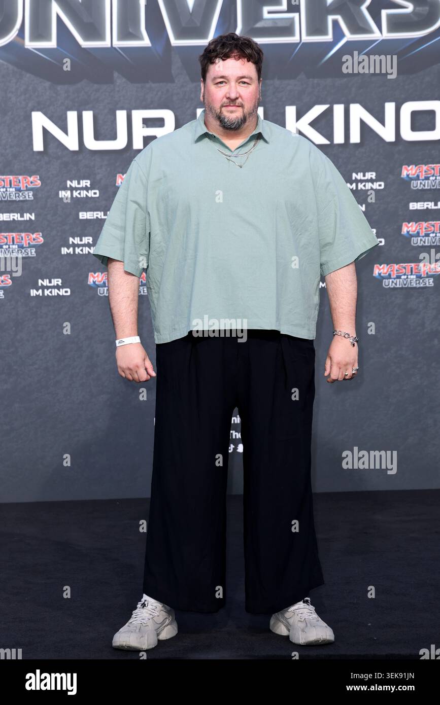 Daniel Zillmann assiste à la première allemande des MAÎTRES DE L'UNIVERS, Uber Platz, 28.5.26 Banque D'Images