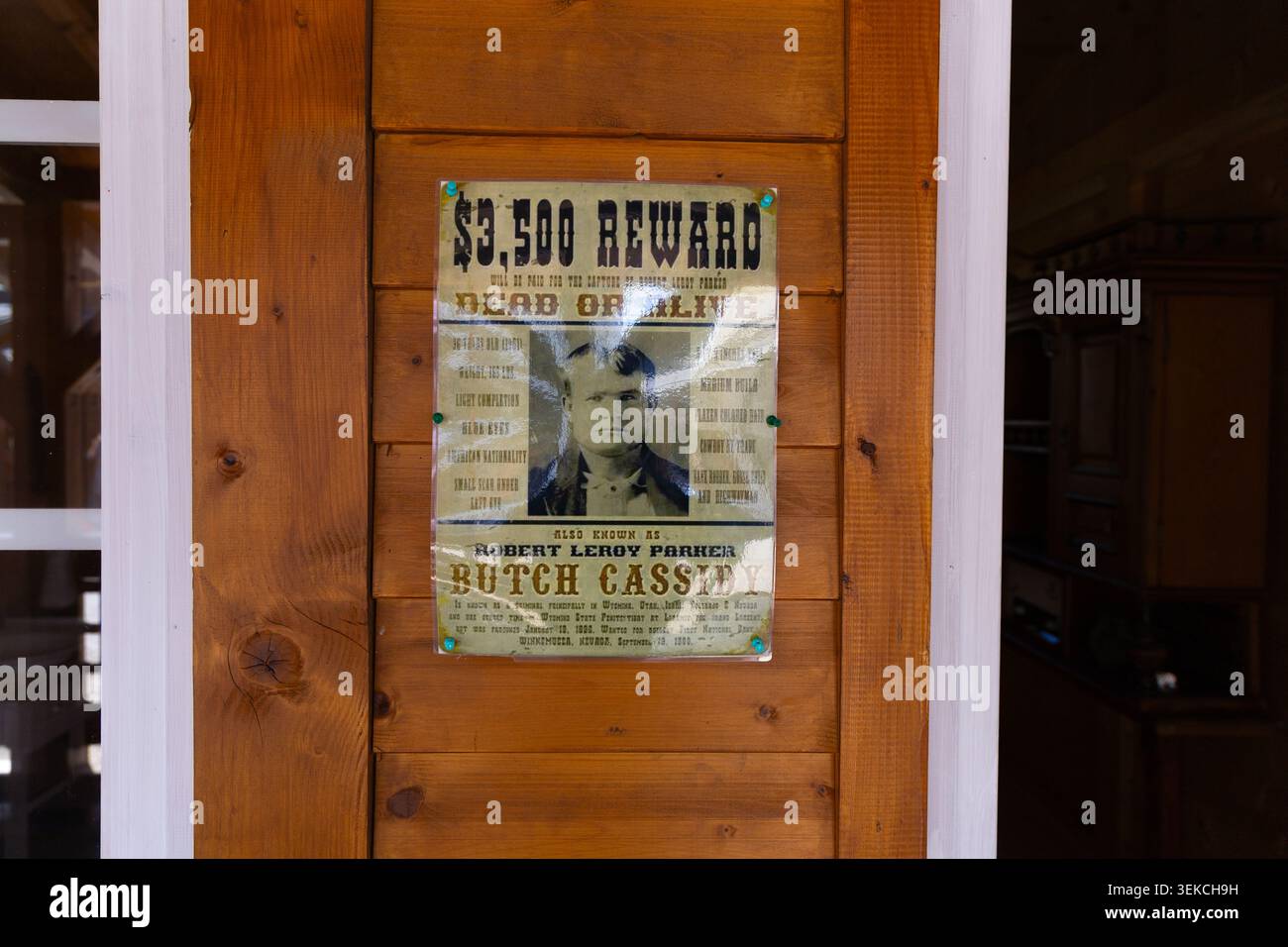 Serbie El Paso City 25.05.2026 3500 récompense Dead Alive Wanted Poster Banque D'Images