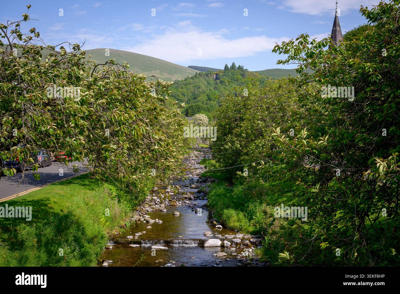 Ville de Dollar dans le Clackmannanshire, Kelly Burn Banque D'Images