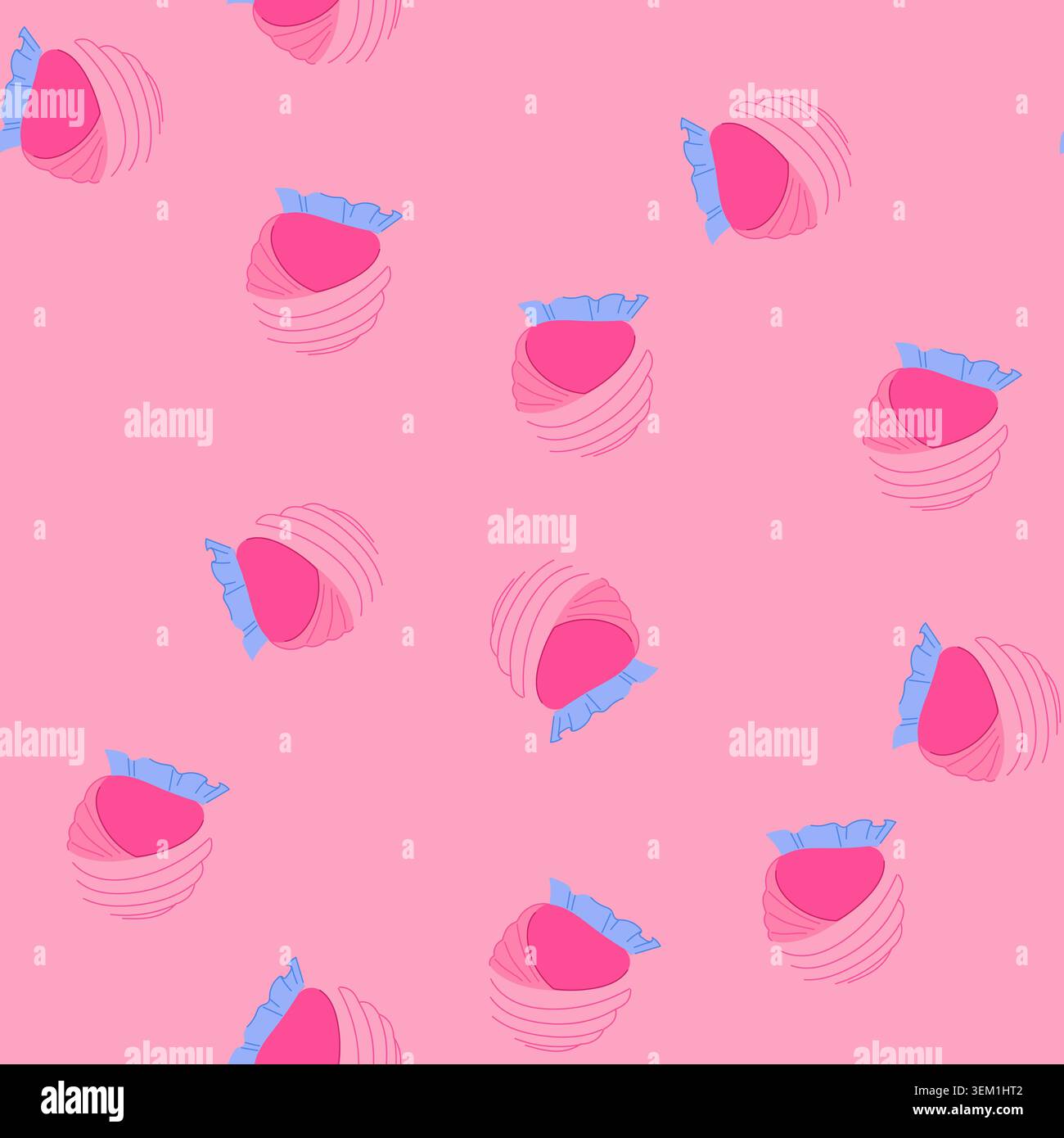 vecteur de dessin animé indien traditionnel turban sans couture Illustration de Vecteur