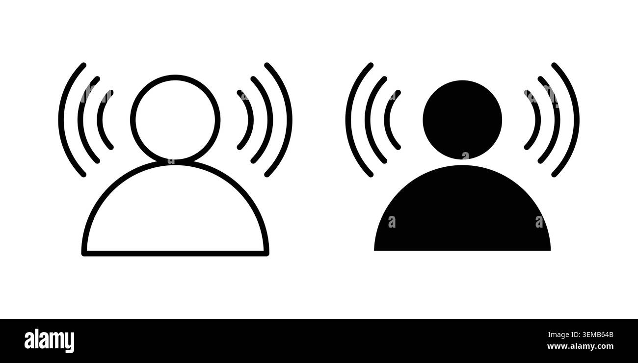 Conception d'icône de notoriété de la marque. Icônes d'illustration dans le pack linéaire et clipart. Illustration de Vecteur