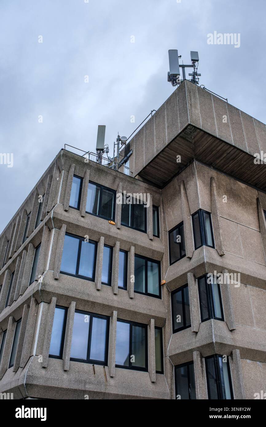 Exemple d'architecture brutaliste à Scarborough - également décrit comme le bâtiment le plus laid de Scarborough 2026 Banque D'Images