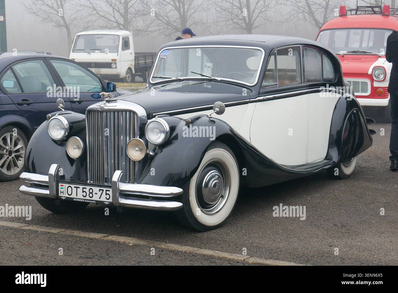 Jaguar Mark V au Pólus Center Budapest 2023 Banque D'Images
